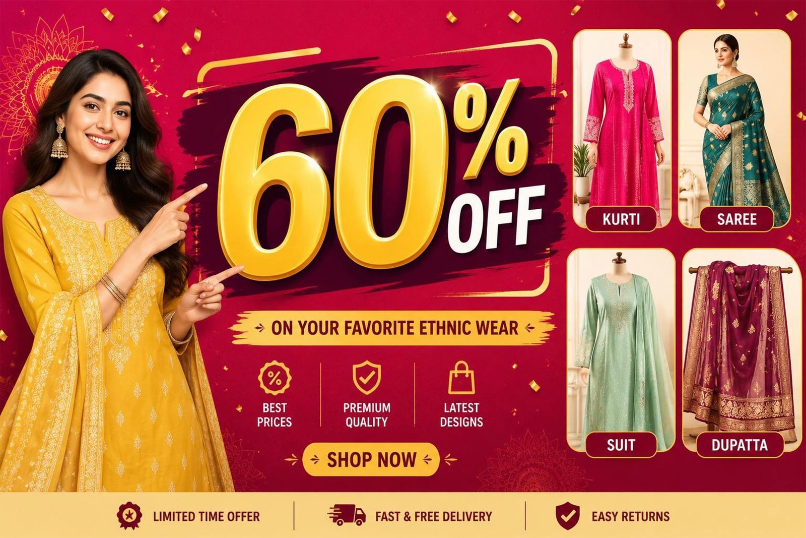 60% Off Poster